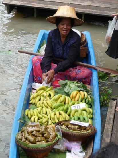 Marché flottant Bangkok