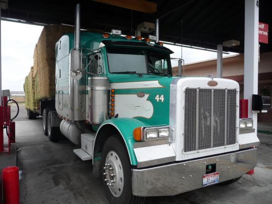 Truck de foin a Wells Nevada